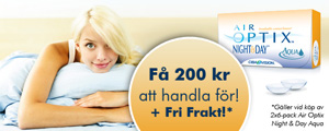 Få 200 kr extra att handla för + Fri Frakt!