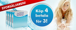 4 för 3 Dailies AquaComfort Plus
