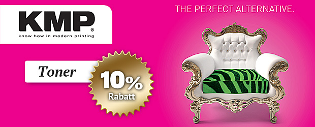 10% Rabatt auf KMP toner!