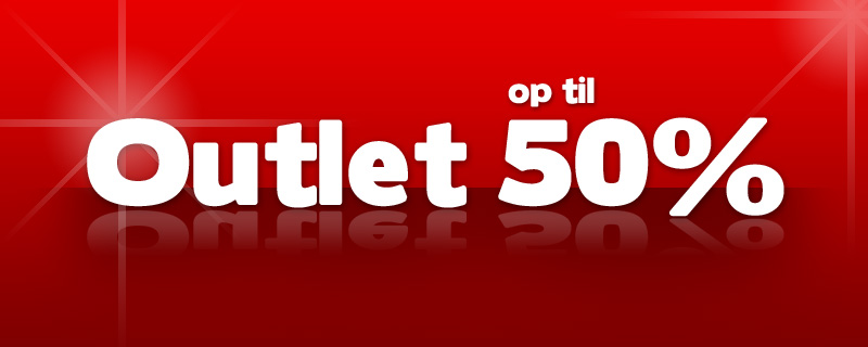 Kæmpe-udsalg op til 50% rabat!