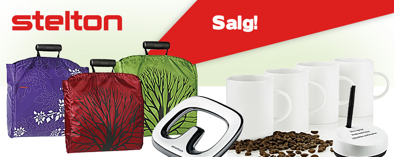 Salg på utvalgte produkter fra Stelton!