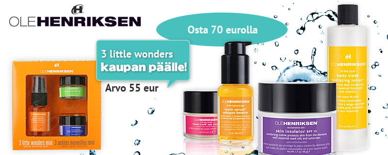 Ole Henriksen - 3 Little Wonders Mini kaupan päälle