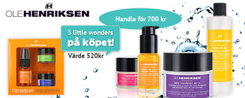 Ole Henriksen - 3 Little Wonders Mini på köpet