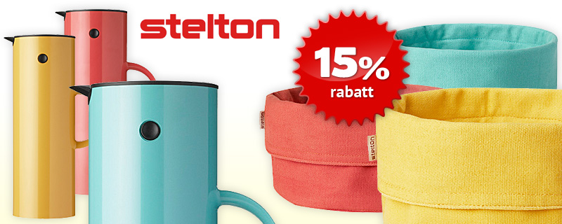 15% alennusta EM 77 termoskannusta 1L sekä Steltonin leipäpusseista!