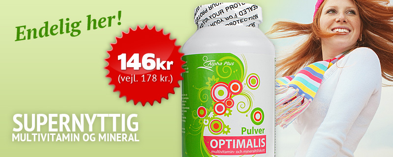 Optimalis - nu 146 kr. (vejl. 178 kr.)