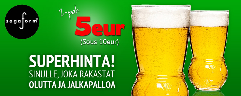 50% alennusta 2-pak - Sagaform!