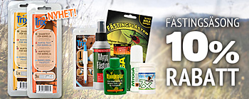 10% rabatt på fästingprodukter!