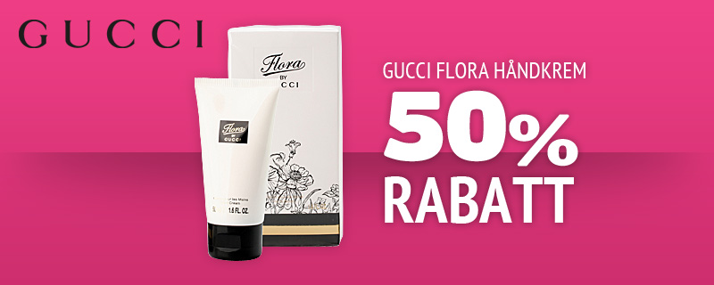 Gucci flora handcreme - 50% rabatt