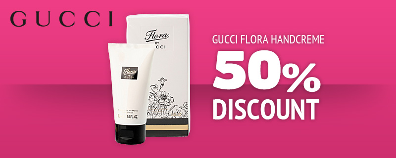 Gucci flora handcream - 50% discount