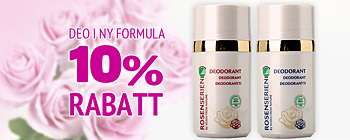 Deo Rosenserien - 10 % rabatt!