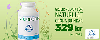 SuperGreens Nu 329 kr(rek 400 kr)