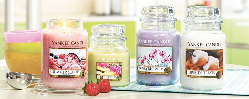 10% rabat på sommerens dufte fra Yankee Candle!