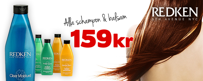 Redken schampo & balsam - 159 kr / styck