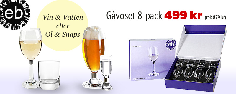 40% rabatt på gåvoset från Erik Bagger!