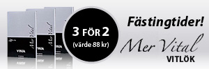 3 för 2!