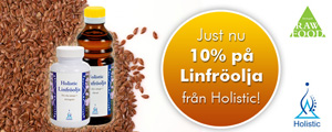 10% rabatt på Linfröolja! 
