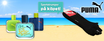 Puma - sportstrumpor på köpet!
