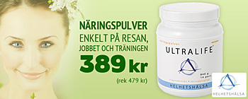UltraLife Nu 389 kr (rek 479 kr)!