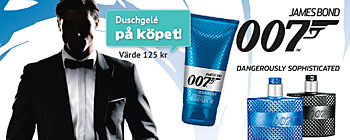 James Bond - duschgelé på köpet!