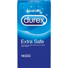 10 st/paket - Durex Kondom Extra Safe