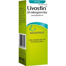 Livostin nässpray 0,5mg (Läkemedel) 15 ml