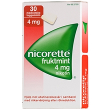 Nicorette Tuggummi fruktmint