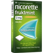 Nicorette Tuggummi fruktmint