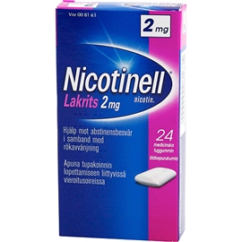 Nicotinell Tuggummi Lakrits 2mg