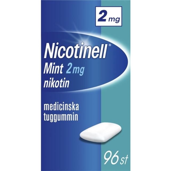 Nicotinell Tuggummi Mint 2mg (Läkemedel)