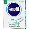 Panodil 500mg 20t