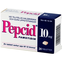24 tabletter - Pepcid  (Läkemedel)