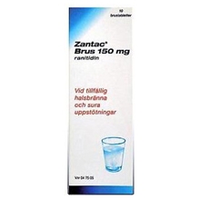 Zantac 150mg 10t brus