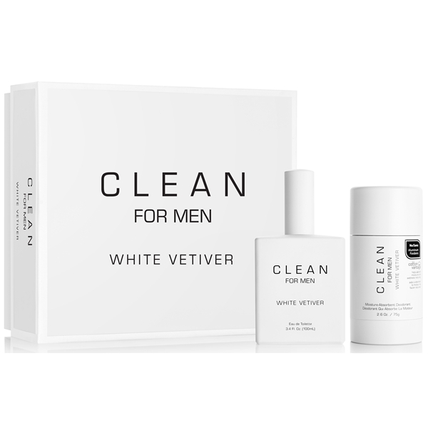 Clean for Men White Vetiver - Gift Set