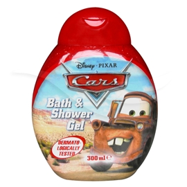 Cars Mater Bath and Shower Gel Red
