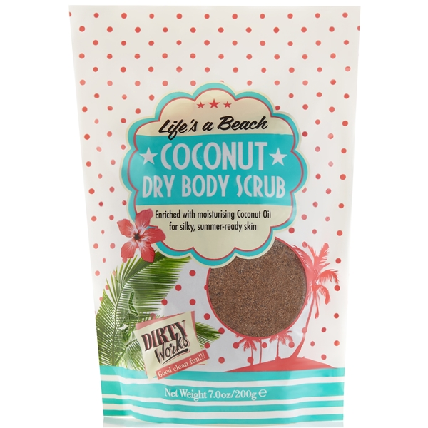Life's A Beach! Coconut Dry Body Scrub