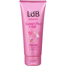 LdB Vitalizing Silk, Sweet Pea & Shower Peeling