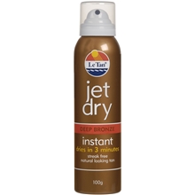 Jet Dry Instant Deep Bronze Spray