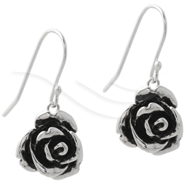 Antique Rose Earrings