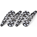 01306 Black and Grey Snap Clips Set