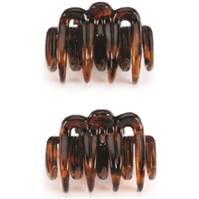 01348 Brown Claw Clip Set