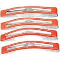 0104 Coral Snap Clip Set