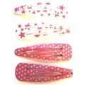 08168 Kidz Cerise Snap Clip Set