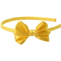 09096 Kidz Neon Yellow Bow Diadem