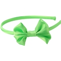 09097 Kidz Neon Green Bow Diadem