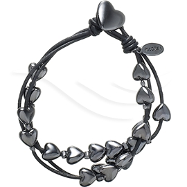 Heart Leather Bracelet