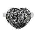 Heart Crystal Ring