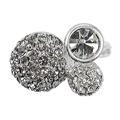 Silver Plated Crystal Ring