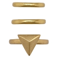 Vivid Gold Rings