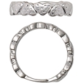 Heart Ring - Silver Plated