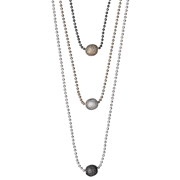 Classic Triple Chain Necklace (Bild 1 av 2)